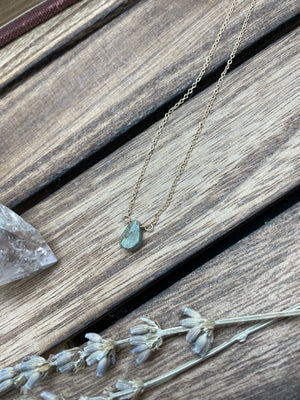 
                  
                    Load image into Gallery viewer, Labradorite 14k Gold Fill Necklace
                  
                