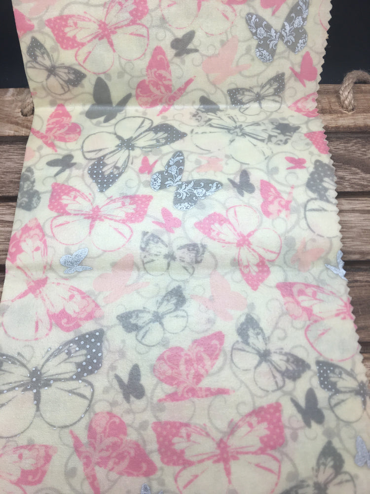 
                  
                    Load image into Gallery viewer, &amp;quot;Butterfly Kisses” 100% Natural Beeswax Wrap
                  
                