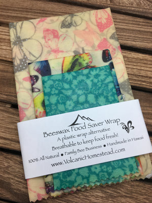 
                  
                    Load image into Gallery viewer, &amp;quot;Butterfly Kisses” 100% Natural Beeswax Wrap
                  
                