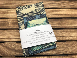 
                  
                    Load image into Gallery viewer, &amp;quot;Let&amp;#39;s Make Waves&amp;quot; 100% Natural Beeswax Wrap
                  
                