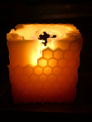 
                  
                    Load image into Gallery viewer, Natural 100% Beeswax Cube Candle
                  
                