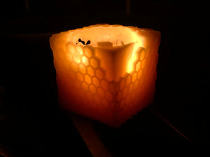 
                  
                    Load image into Gallery viewer, Natural 100% Beeswax Cube Candle
                  
                