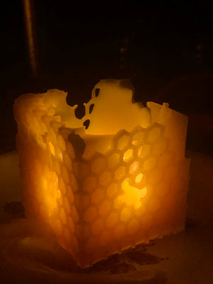 
                  
                    Load image into Gallery viewer, Natural 100% Beeswax Cube Candle
                  
                