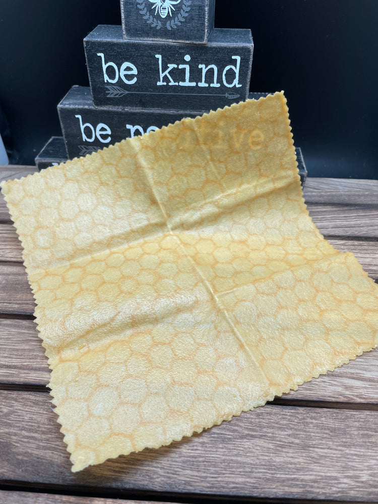 
                  
                    Load image into Gallery viewer, &amp;quot;Bee Kind” 100% Natural Beeswax Wrap
                  
                