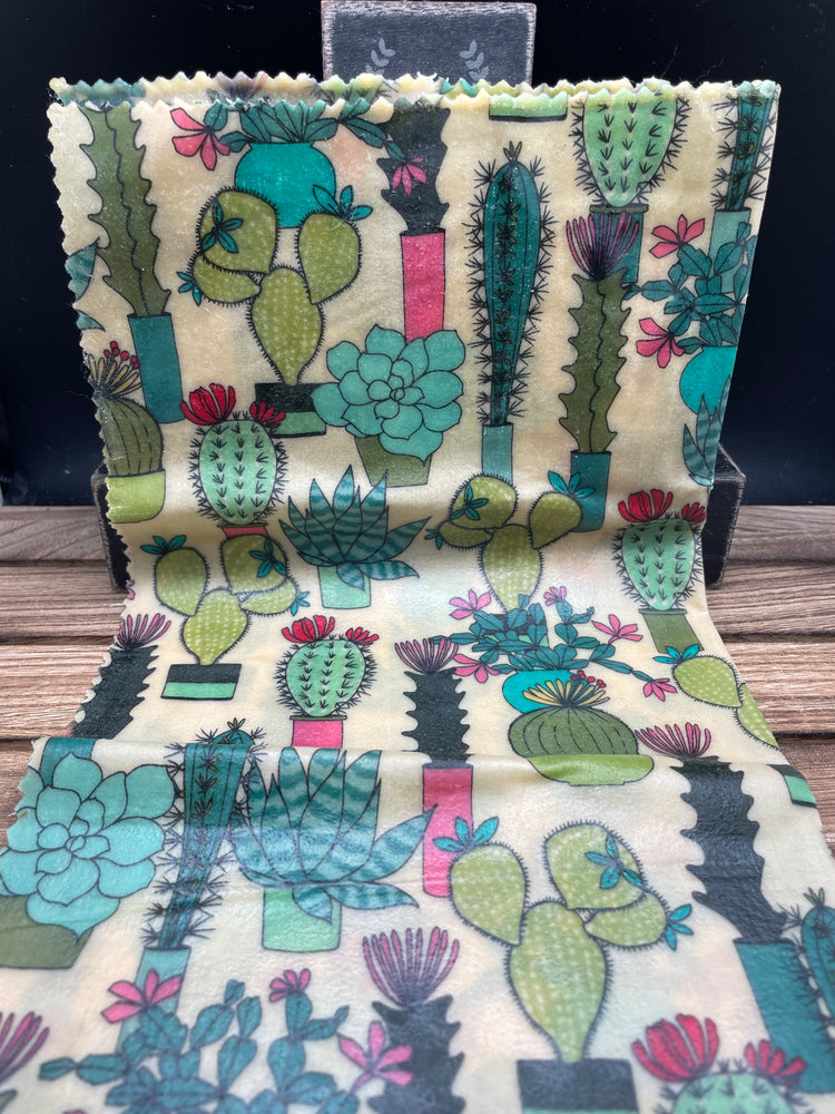 
                  
                    Load image into Gallery viewer, &amp;quot;Crazy Plant Lady” 100% Natural Beeswax Wrap
                  
                