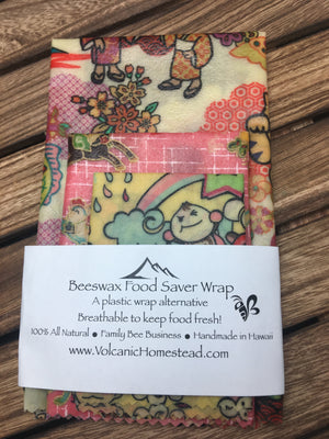 
                  
                    Load image into Gallery viewer, &amp;quot;Asian Dream” 100% Natural Beeswax Wrap
                  
                